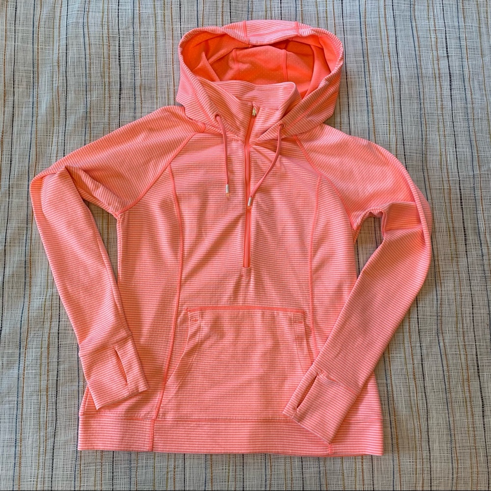 1/2 Zip Pullover Hoodie Workout Top